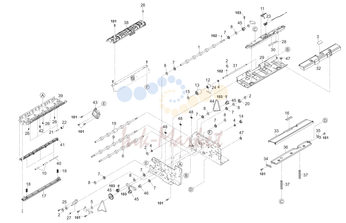 4. Paper Conveying Section 3NV-1