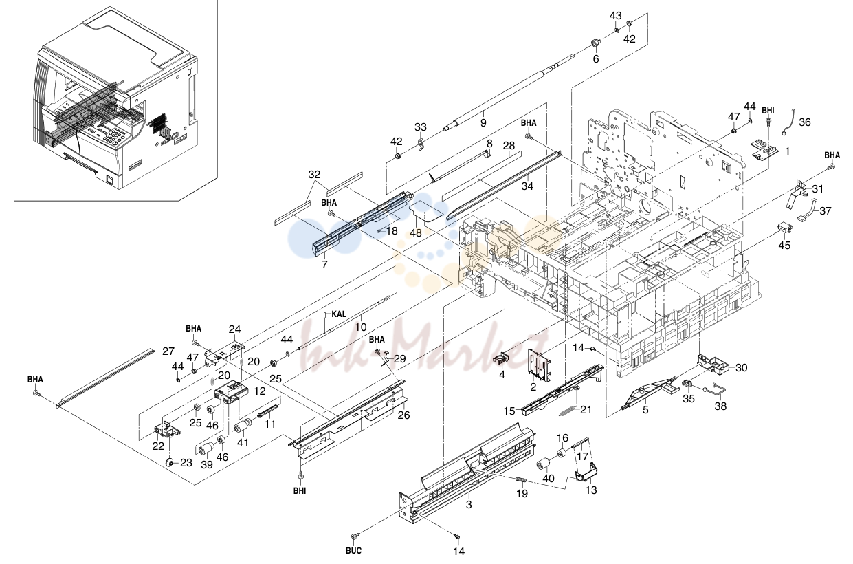 5. PAPER FEED SECTION