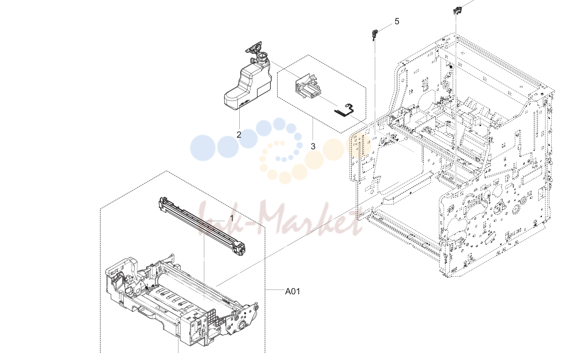 Рис. 5. формирование изображения Section