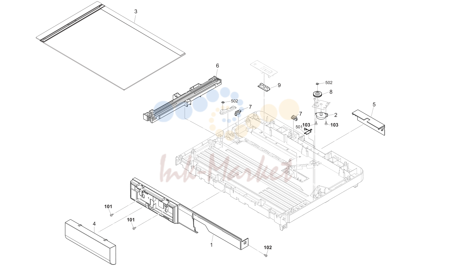 Рис. 7. Scanner Section(25ppm(A))
