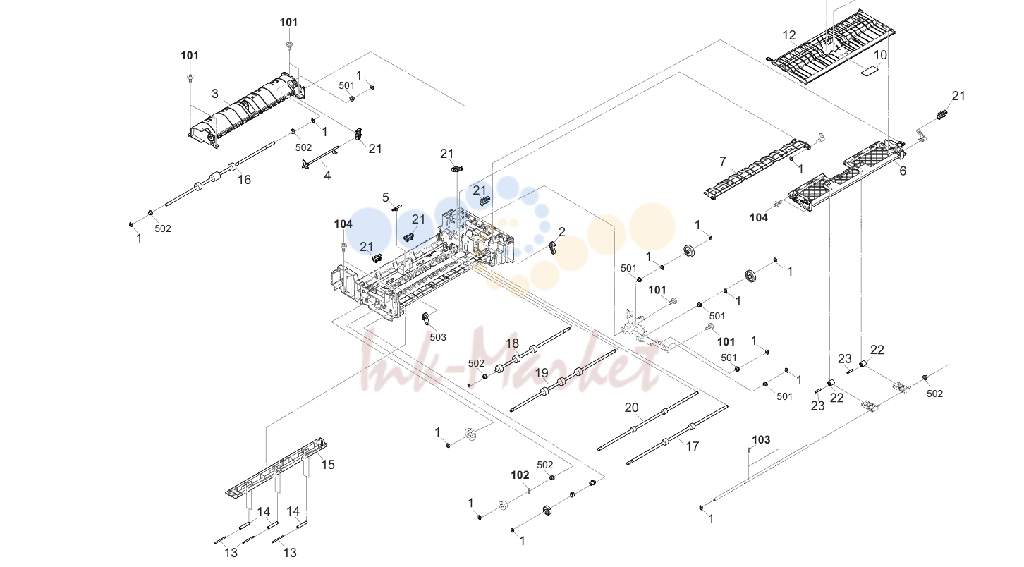 19. DP Paper Conveying Section