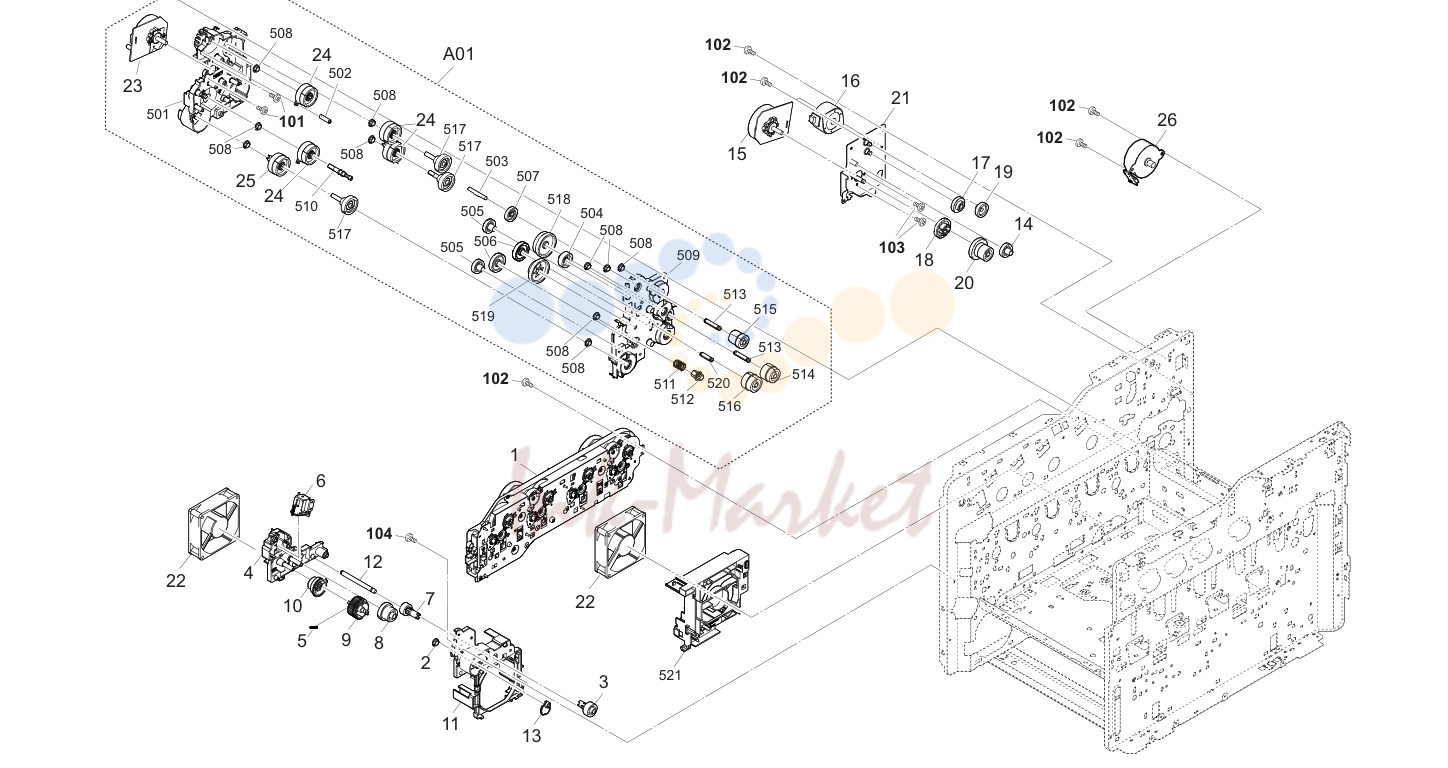 8. Drive Section