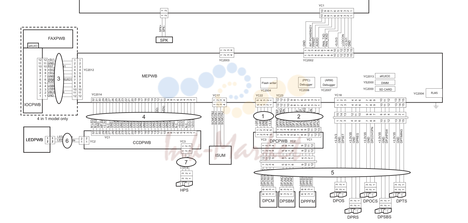 18. Wire Section 5 (30ppm(A4),32ppm(Letter)/30ppm(A4),32ppm(Letter)(F))