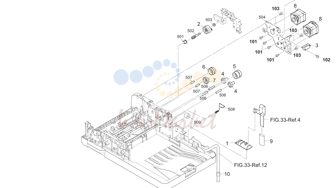 20. DP Drive Section (35ppm(A4),37ppm(Letter)/35ppm(A4),37ppm(Letter)(F))