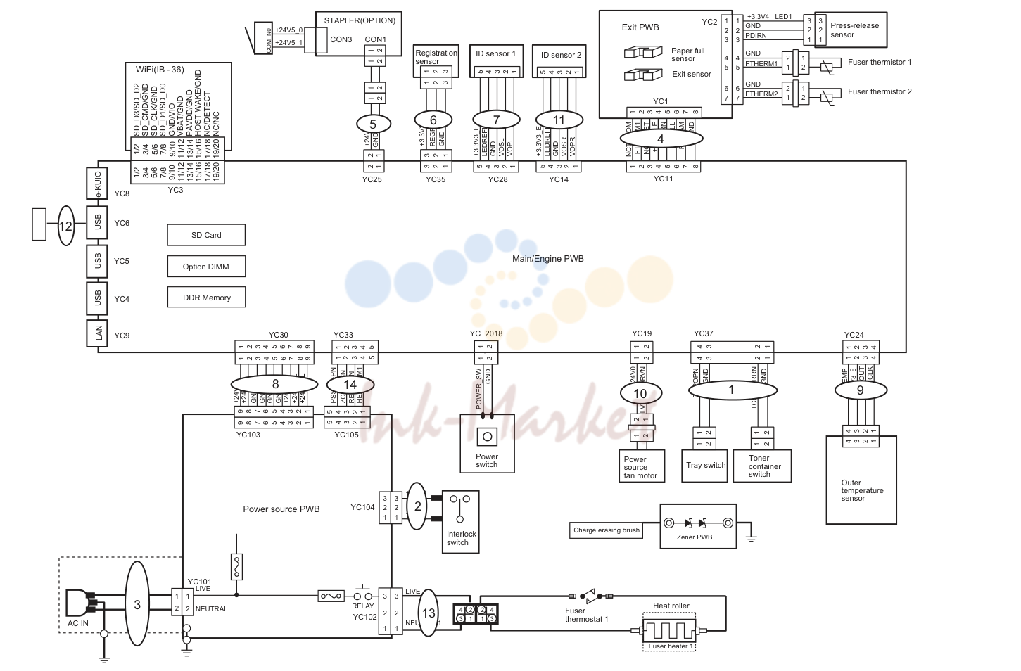 21. Wire Section 1 (30ppm(A4),32ppm(Letter)/30ppm(A4),32ppm(Letter)(F))