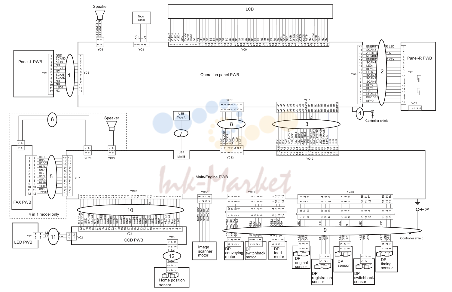 25. Wire Section 6 (30ppm(A4),32ppm(Letter)/30ppm(A4),32ppm(Letter)(F))