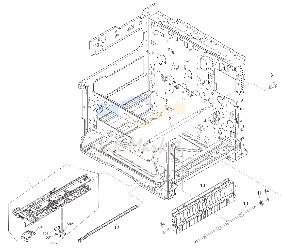5. Paper Feed Section