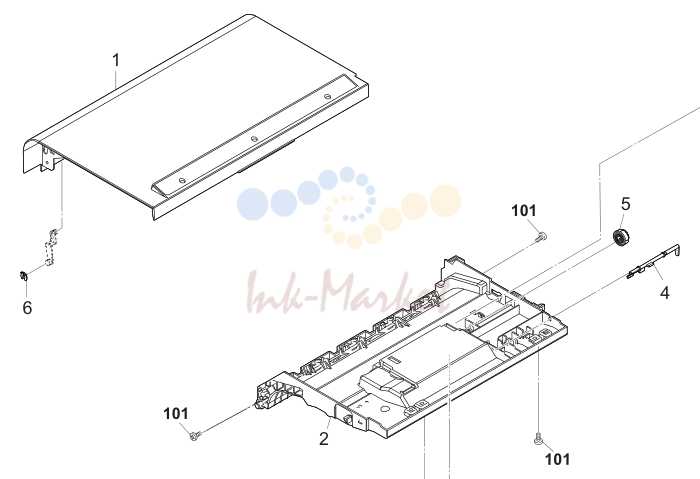 24. DP Paper Feed Section