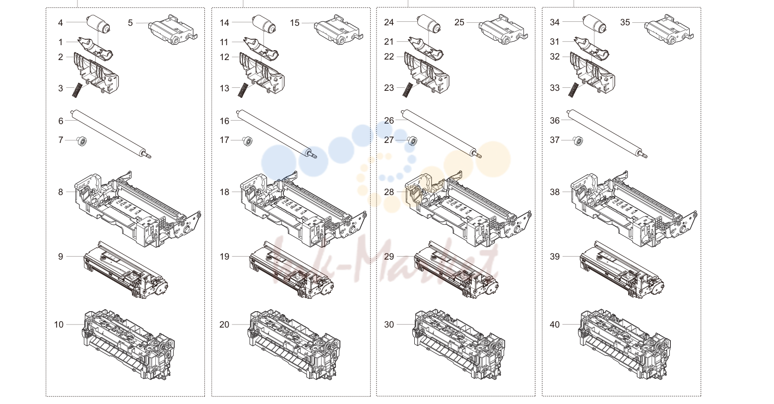 Рис. 12. Maintenance Kits A01