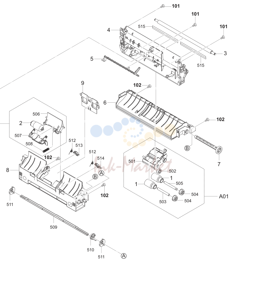 8. Paper Feed Section 3