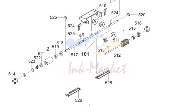 21. DP Paper Feed Section
