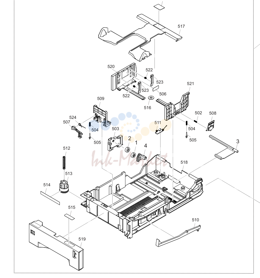 2. Paper Cassette
