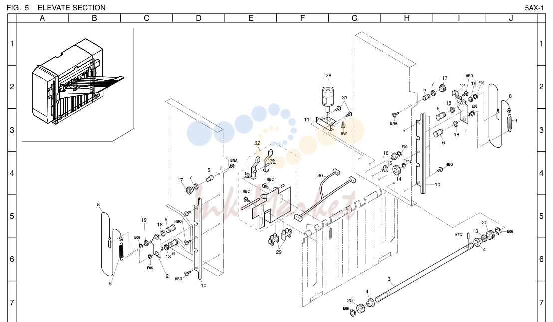 5. ELEVATE SECTION 5AX-1