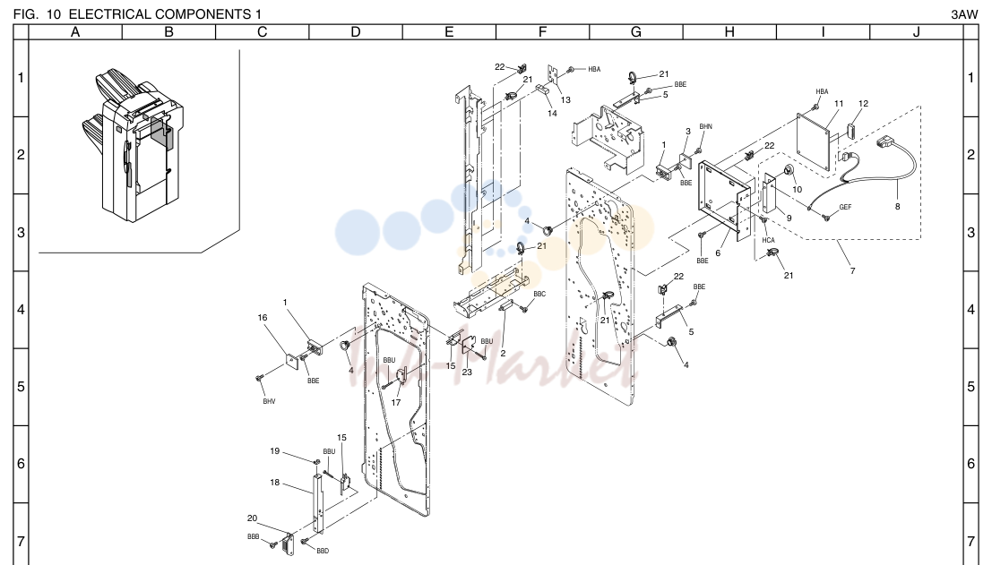 10. ELECTRICAL COMPONENTS 1 3AW