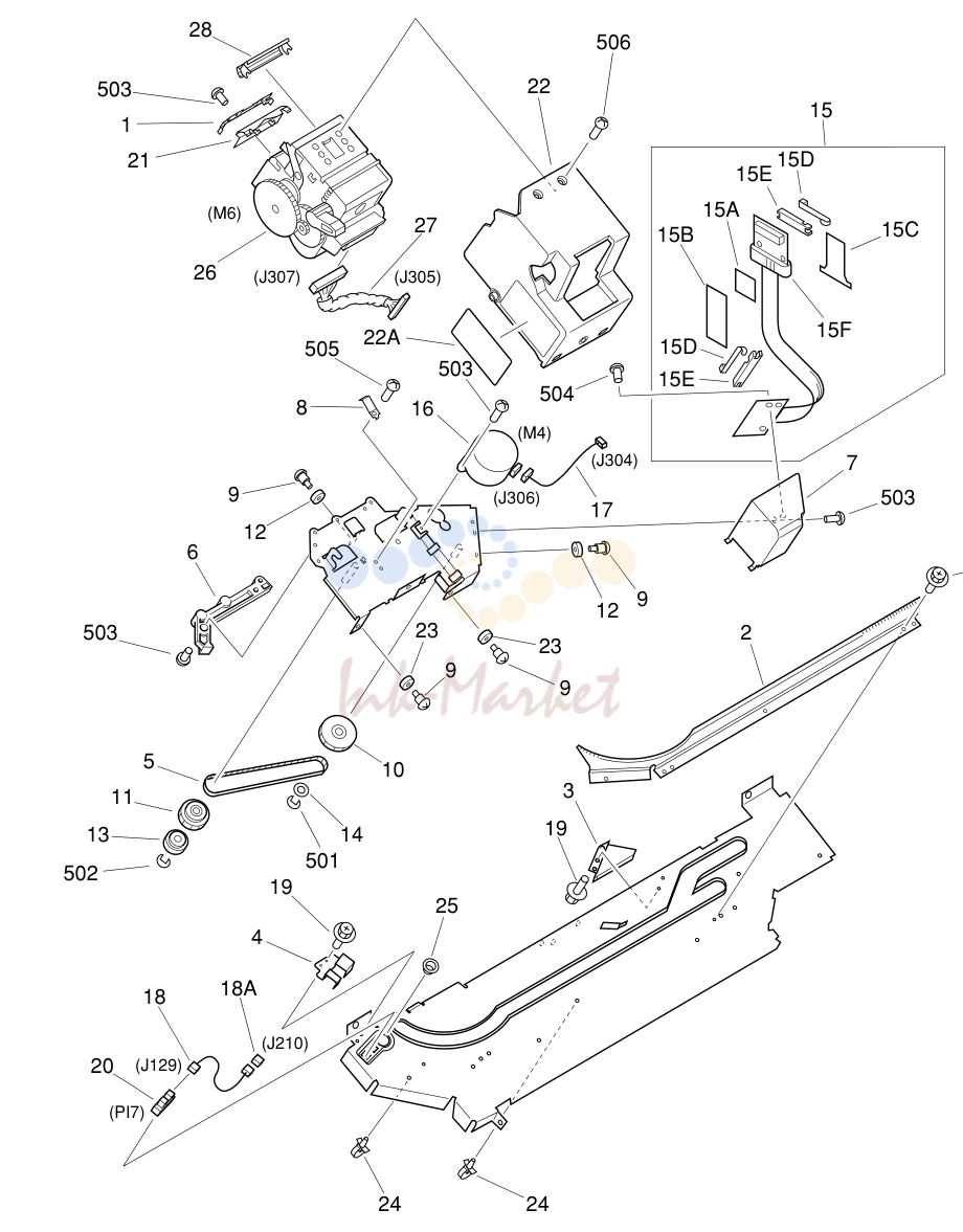 12. STAPLER ASSEMBLY