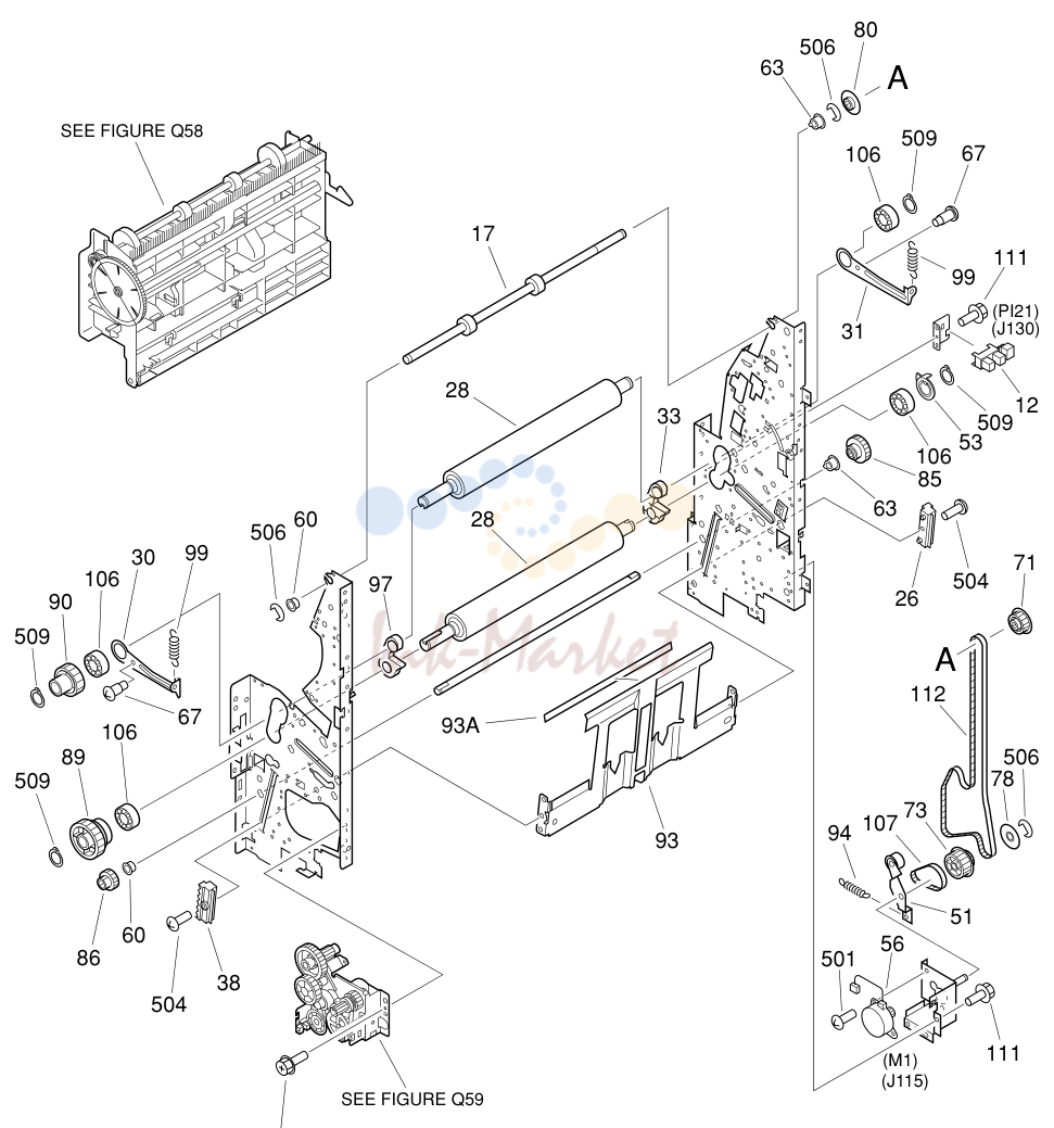 13. SADDLE ASSEMBLY (1/4)