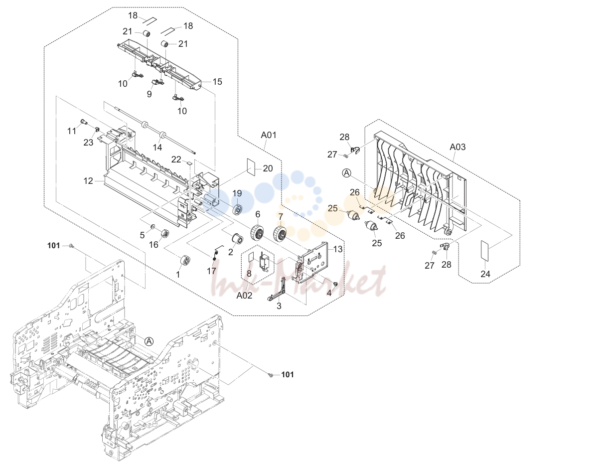 5. Paper Feed Section 2