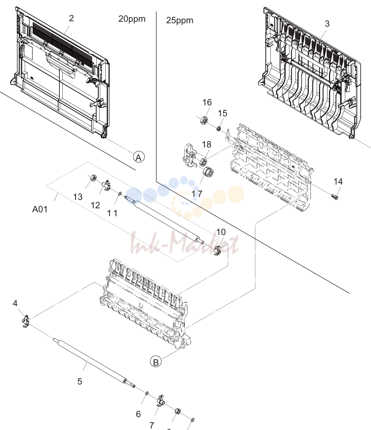 3. Paper Feed Section