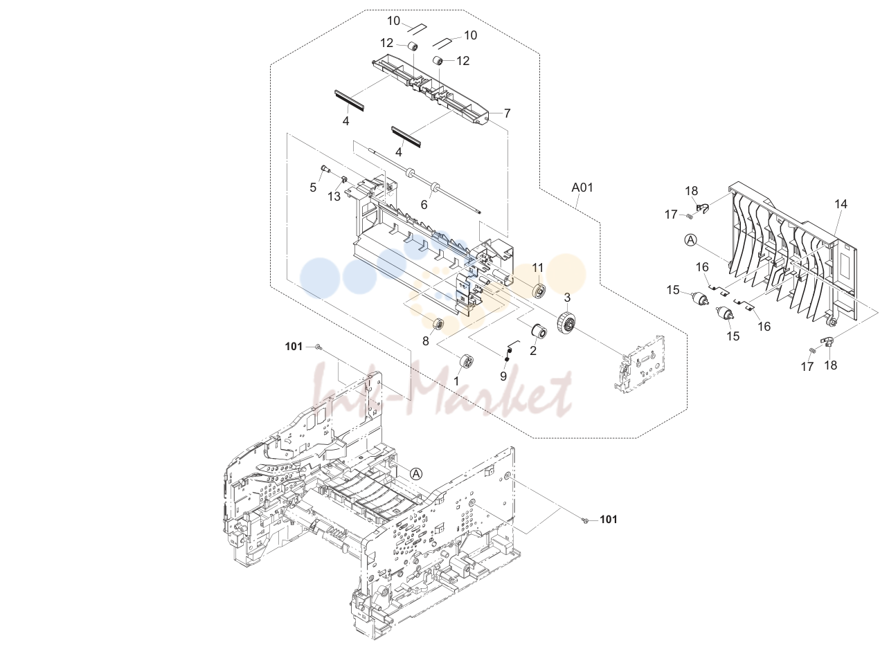 4. Paper Feed Section 2 2M1