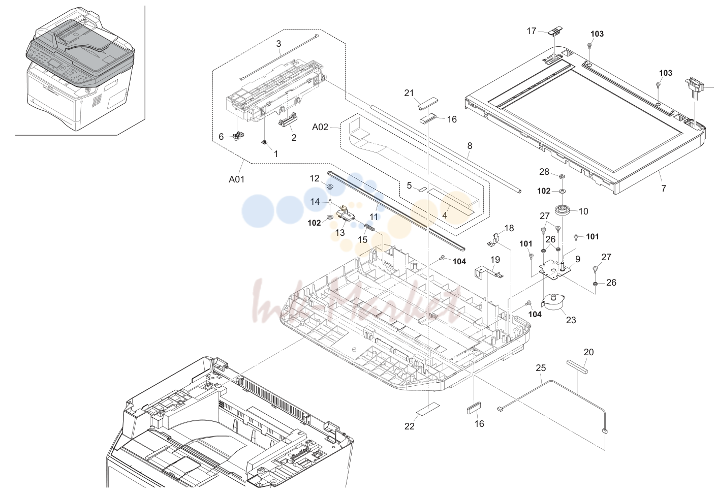 6. Scanner Section 2JN