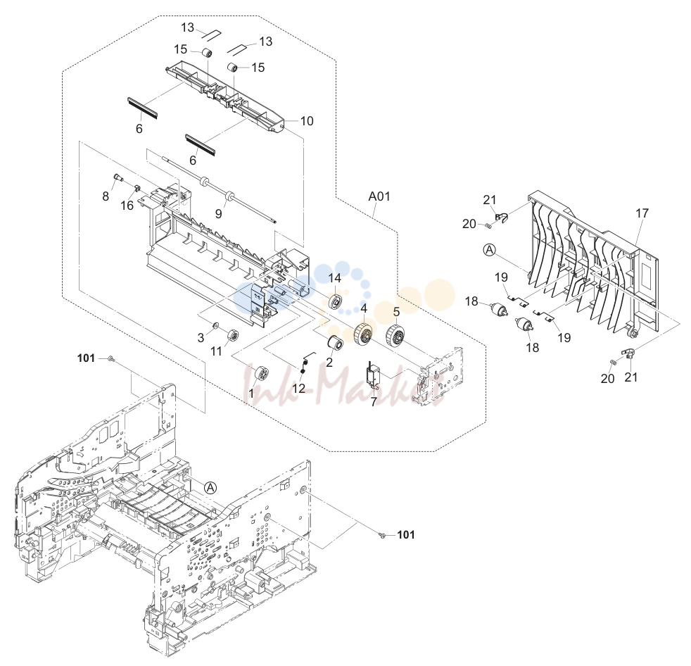 5. Paper Feed Section 2 2L0