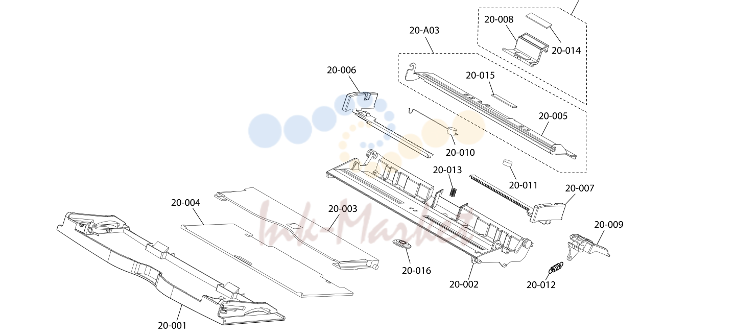 11. Tray MP Assembly