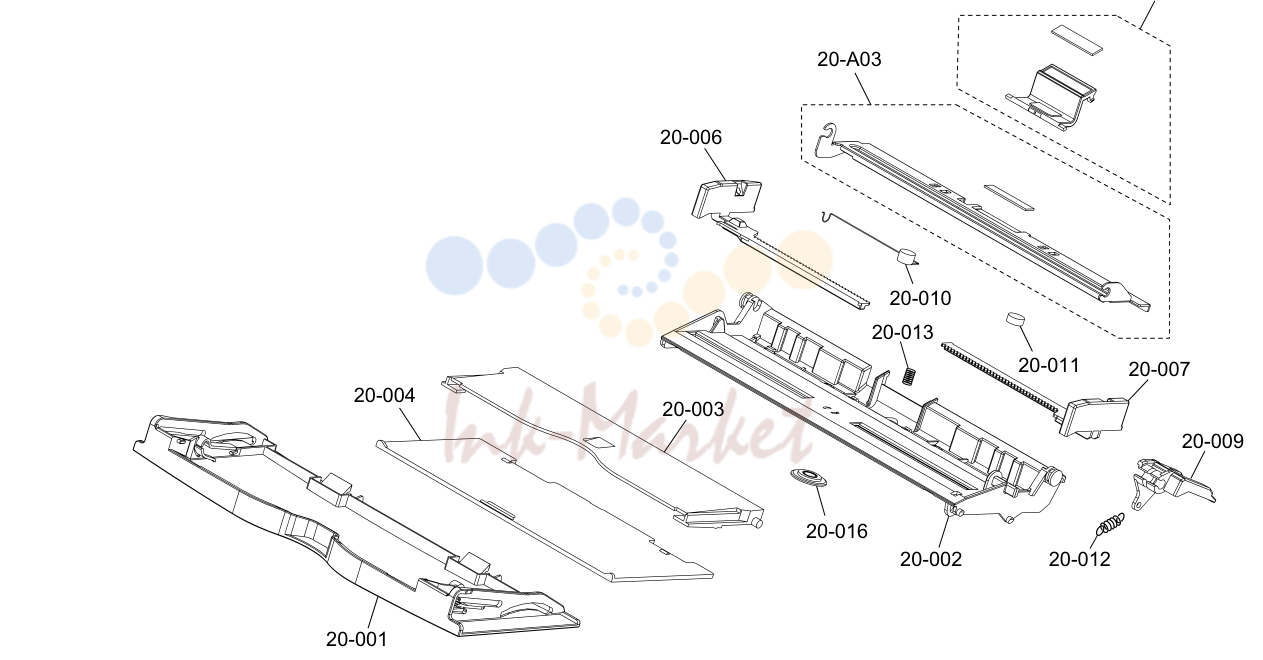 10. Tray MP Assembly