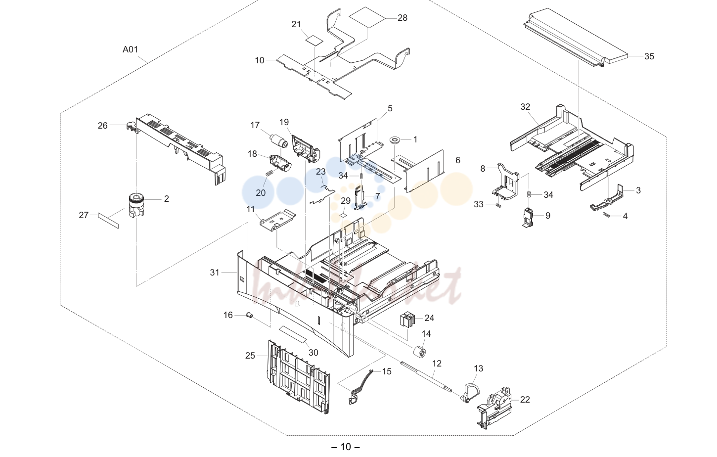 5. Paper Cassette (FS-4020DN/3920DN)