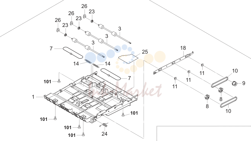10. Paper Feed Section 4