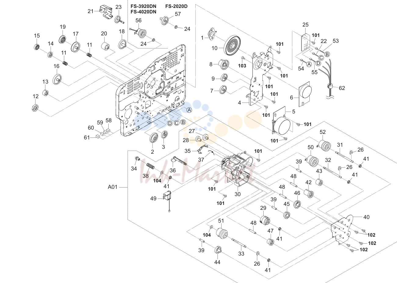 15. Drive Section