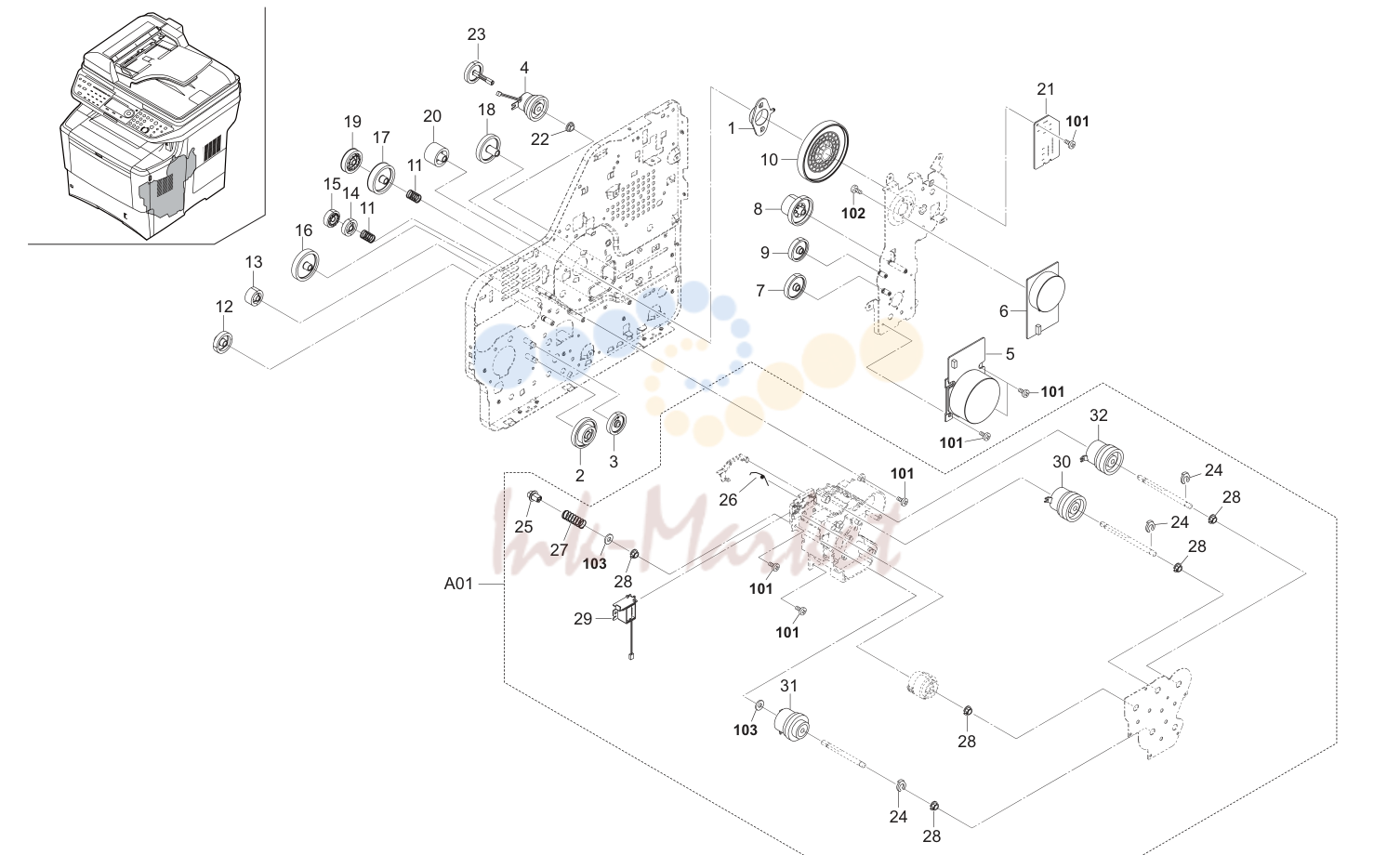11. Drive Section
