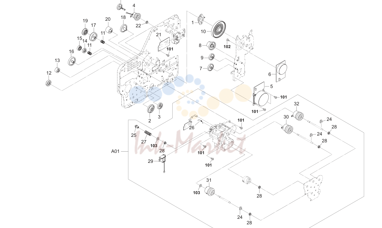 11. Drive Section