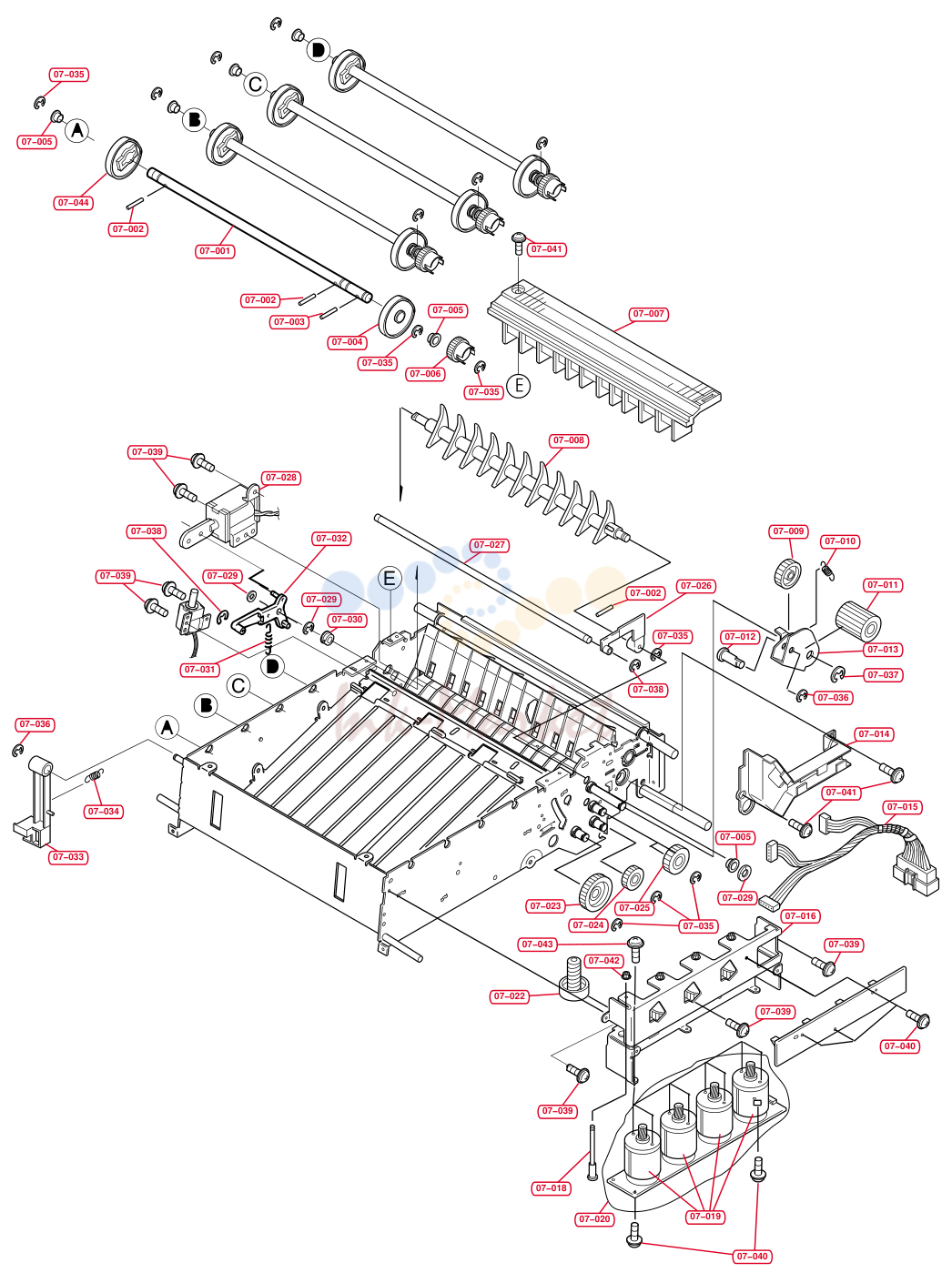 6. Toner Cartridge Selector