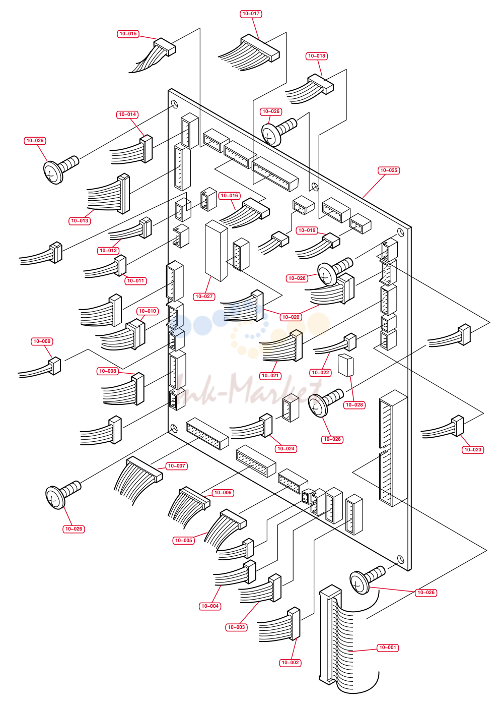 9. Engine Control Board Connector