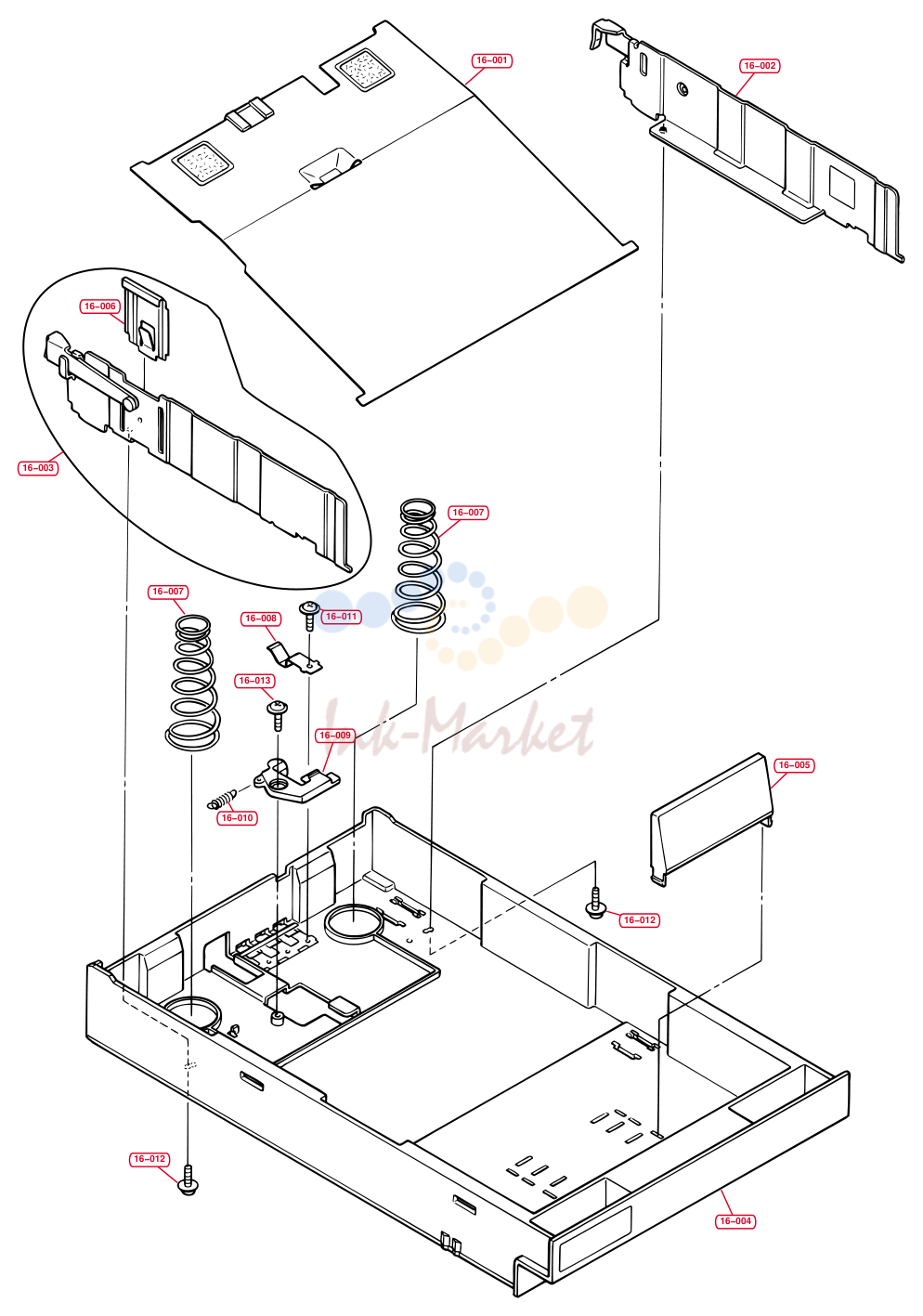 14. Media Tray