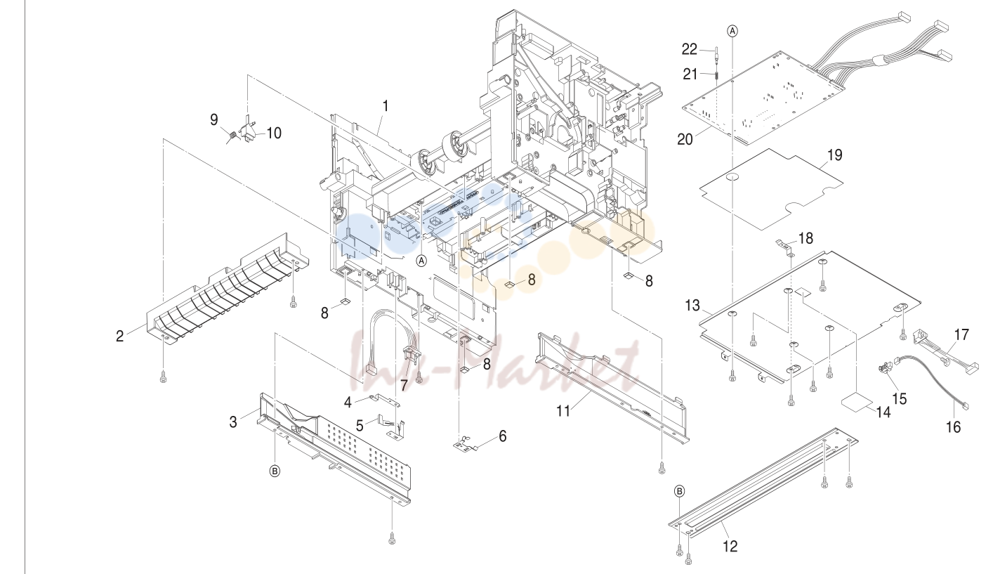3. Upper Frame Unit - 2