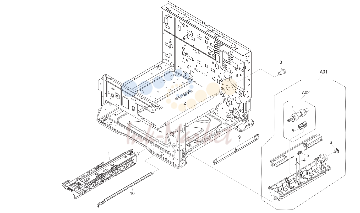 5. Paper Feed Section 1