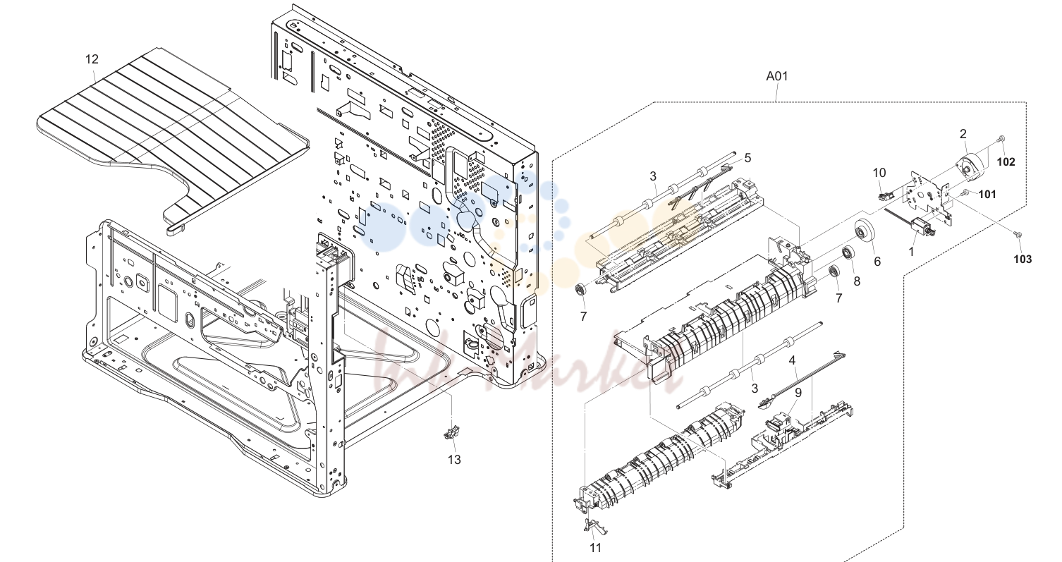 6. Paper Feed Section 2