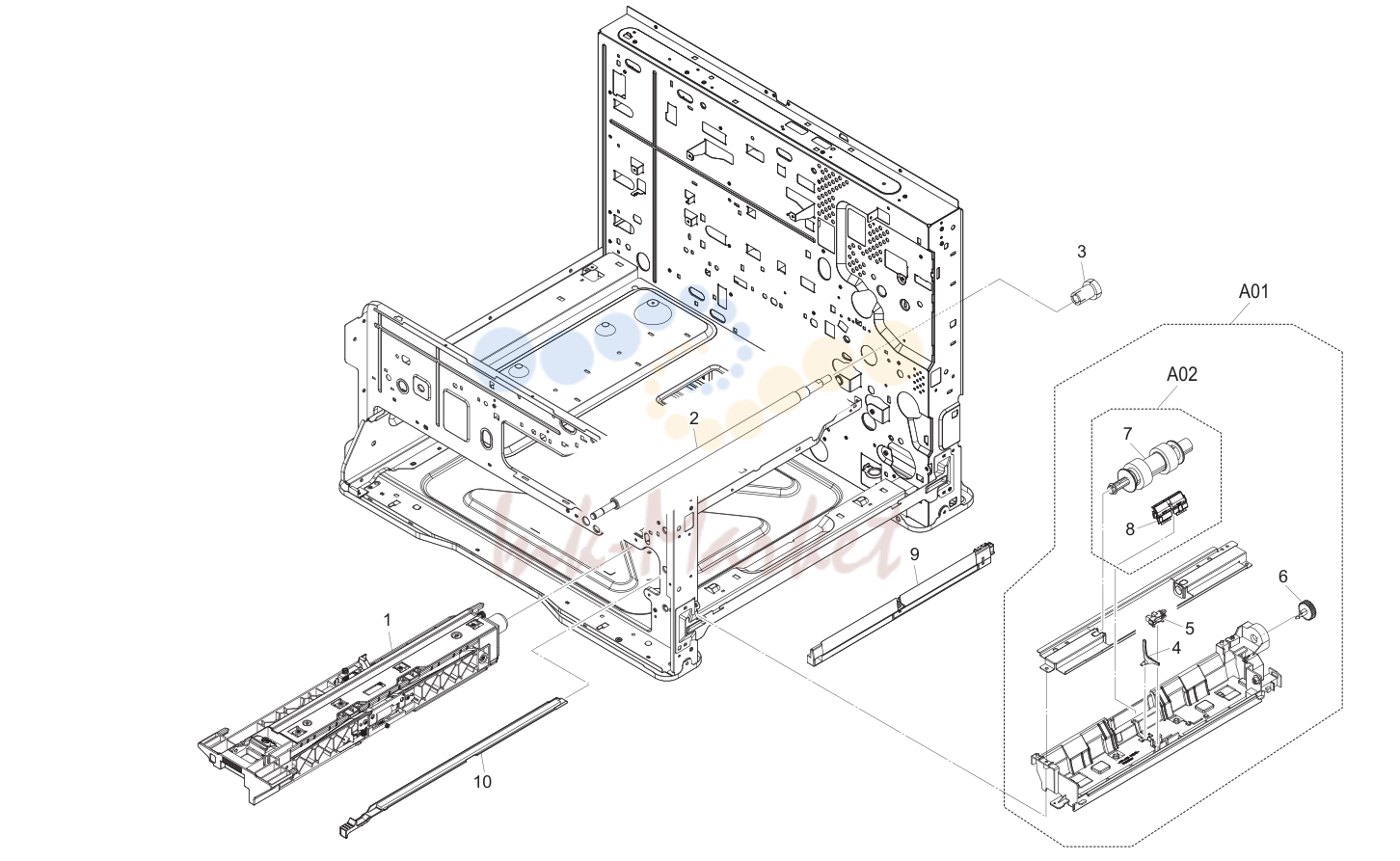 5. Paper Feed Section