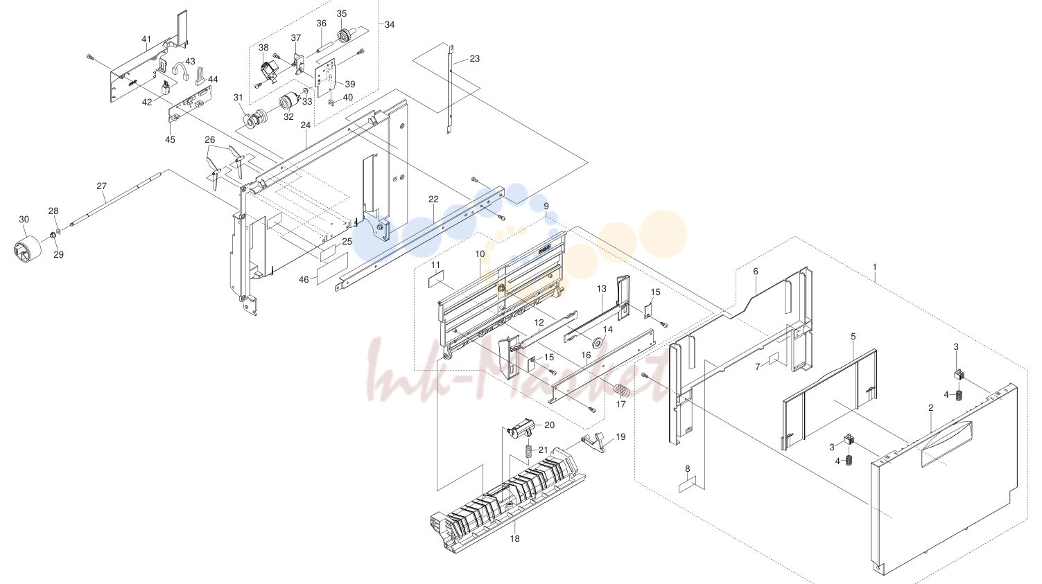 9. MP Tray