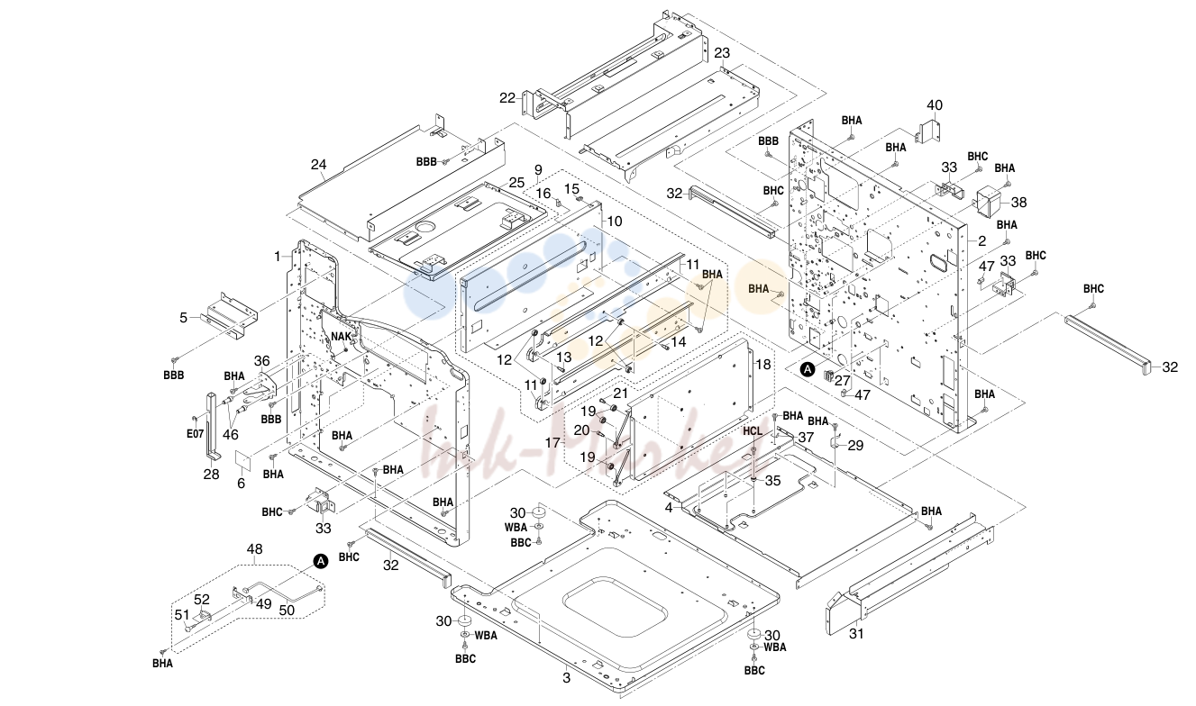2. Upper Frame Unit