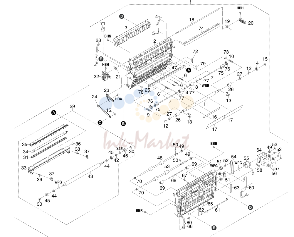 7. Paper conveyers