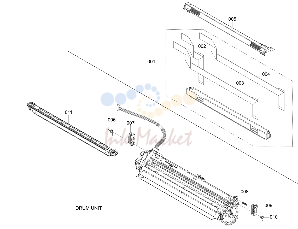 7. Drum Unit / LED Unit 2F3/22FF34/-24F.04
