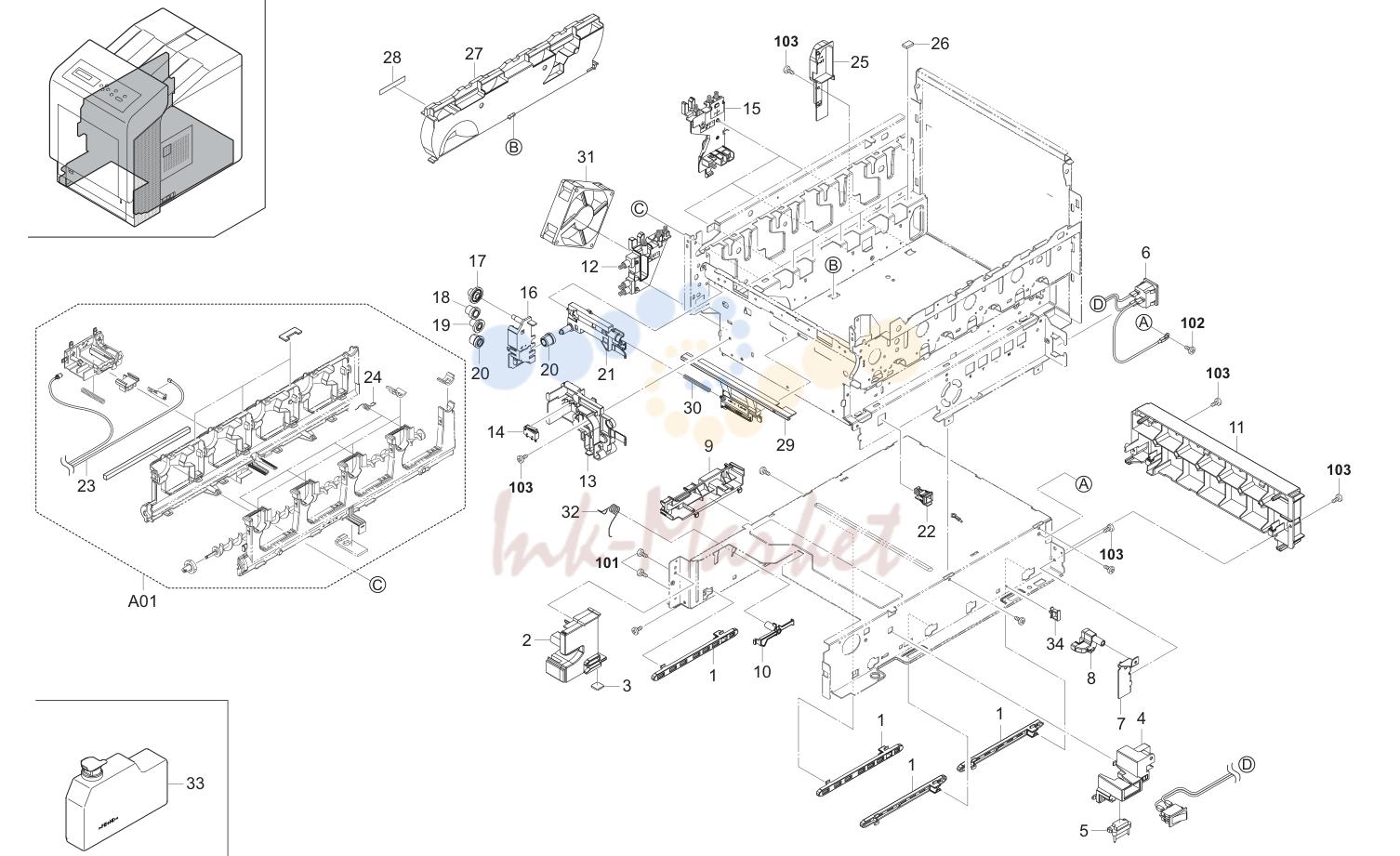 6. Frames 2 (21/23ppm 500sheet, 26/28ppm 500sheet)