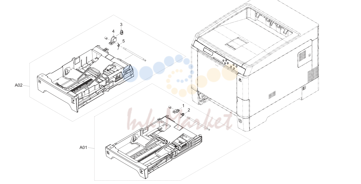 2. Paper Cassette