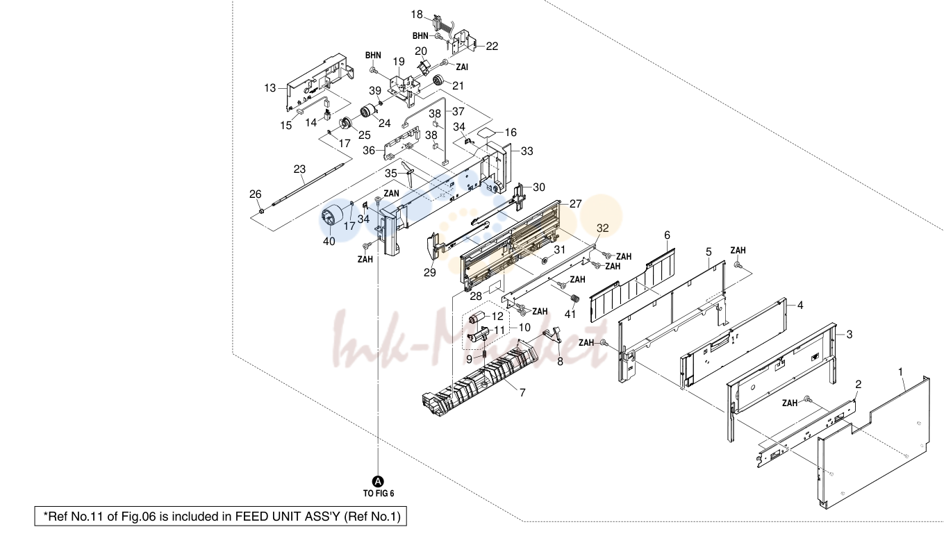 7. Paper feed unit 2 2BF-1