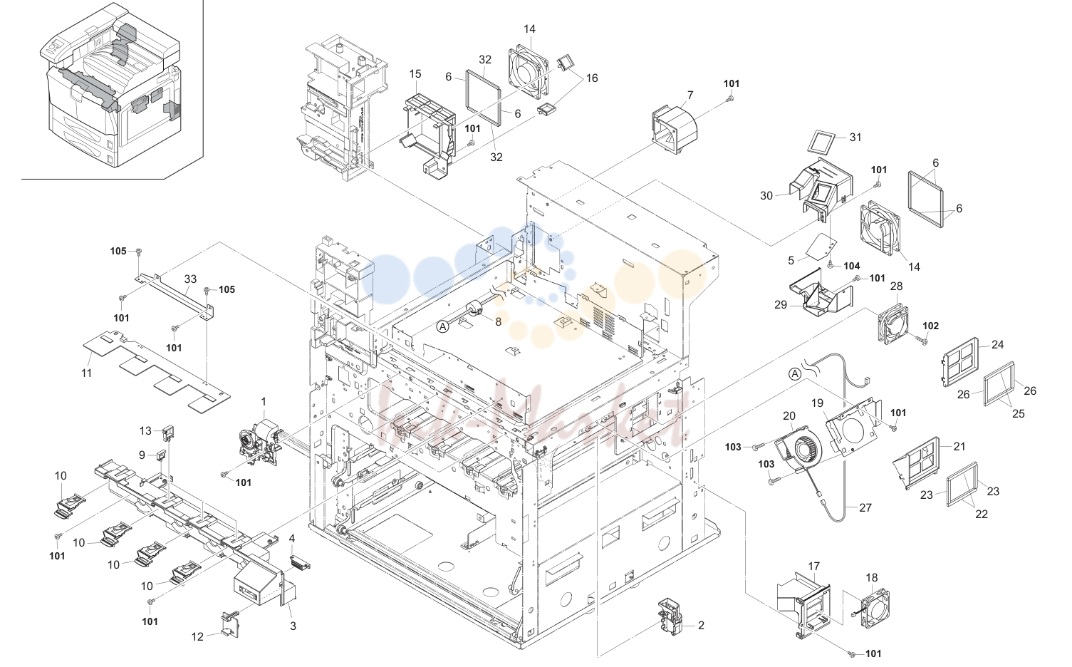 15. Cooling Unit 2HP