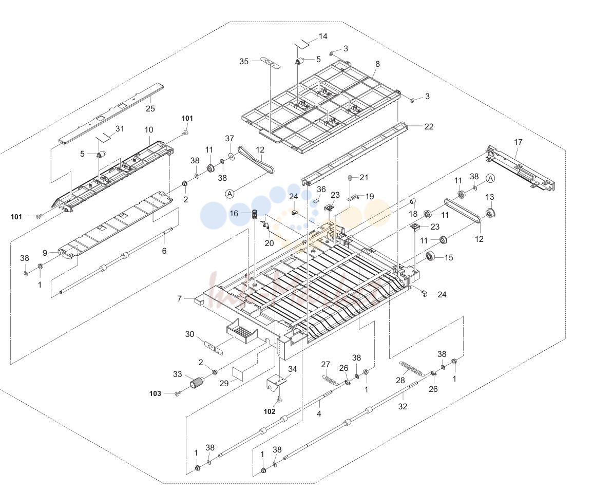 19. MPT Bypass Assy 2HP
