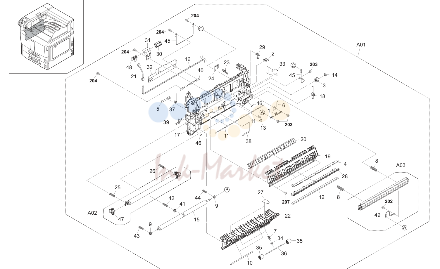 13. Paper Conveying Section 2-1 2KA
