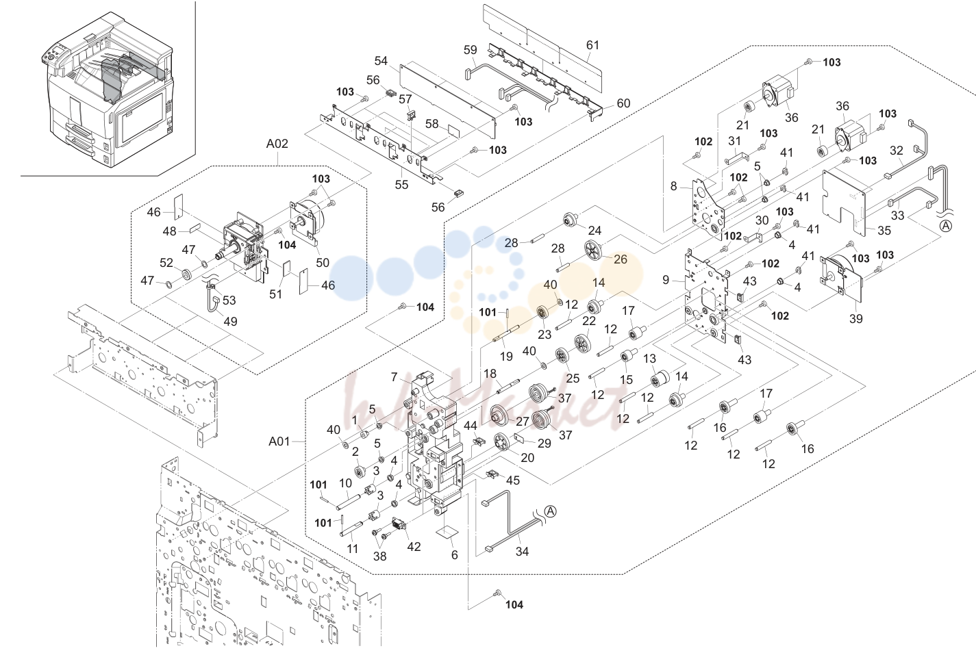 20. Drive Section 3 2KA
